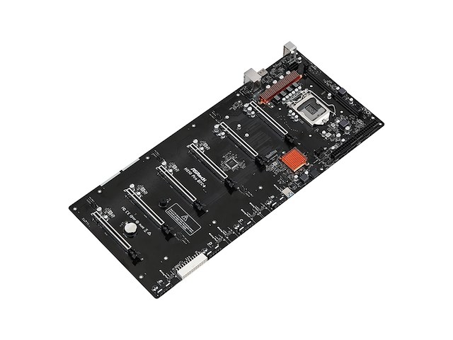 Asrock h510 pro btc+ moederbord intel h510 1x ddr4 6x pci-e 3.0 x16 socket 1200 - afbeelding 3 van  3