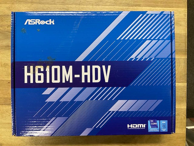 Asrock h610m hdv motherboard - afbeelding 2 van  3