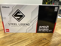 Asrock steel legend amd radeon rx 9070 xt videokaart - afbeelding 1 van  6