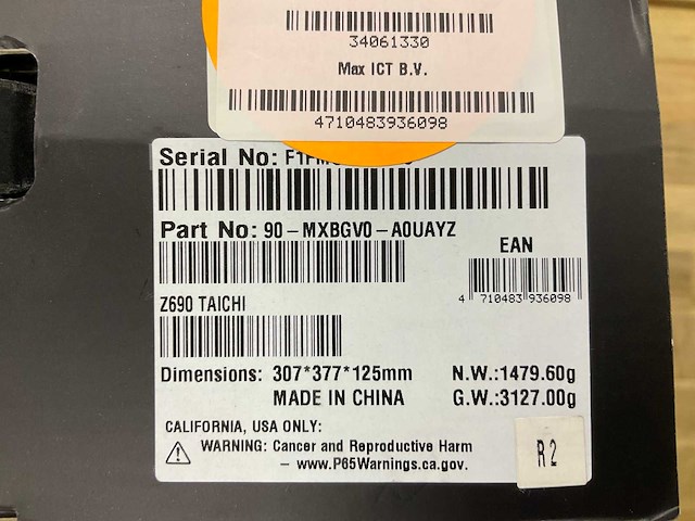 Asrock z690 taichi motherboard - afbeelding 4 van  4