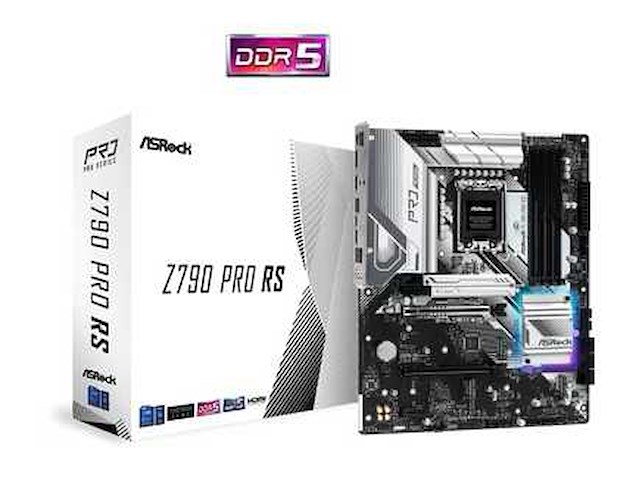 Asrock z790 pro rs - afbeelding 1 van  3