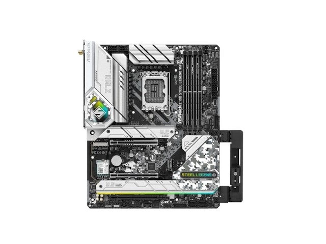 Asrock z790 steel legend wifi intel z790 lga 1700 atx - afbeelding 1 van  1