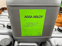 Assa abloy bio syn 15 hydrauliek olie “7 ltr bus” (31x) - afbeelding 1 van  4