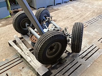 Assen met wielen (2x) - afbeelding 4 van  5