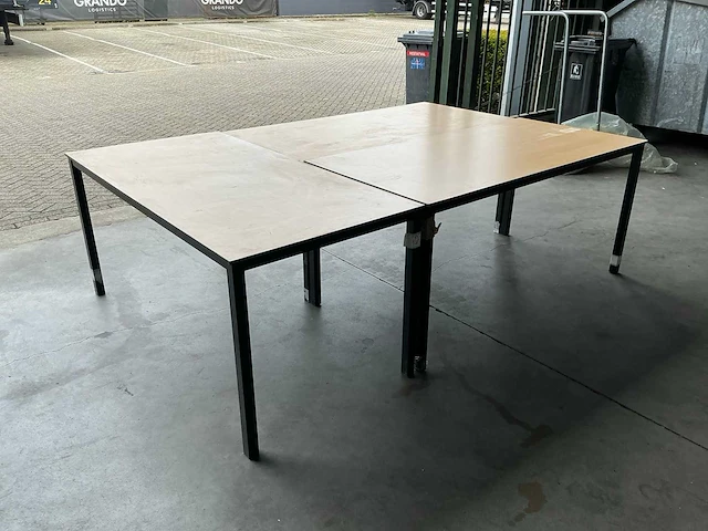 Assenburg - kantinetafel 80x160x75 cm (3x) - afbeelding 3 van  10
