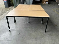 Assenburg - kantinetafel 80x160x75 cm (3x) - afbeelding 4 van  10