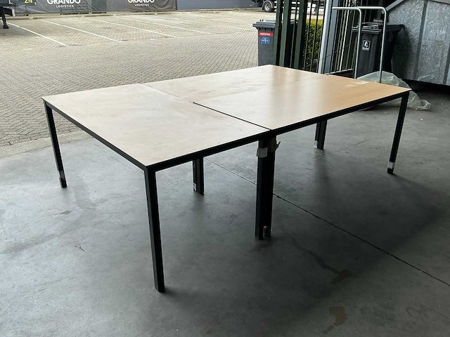 Assenburg - kantinetafel 80x160x75 cm (3x) - afbeelding 4 van  10