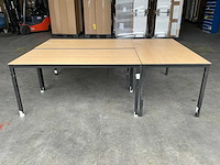 Assenburg - kantinetafel 80x160x75 cm (3x) - afbeelding 6 van  10