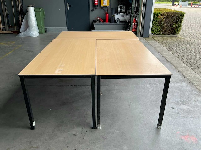 Assenburg - kantinetafel 80x160x75 cm (3x) - afbeelding 7 van  10