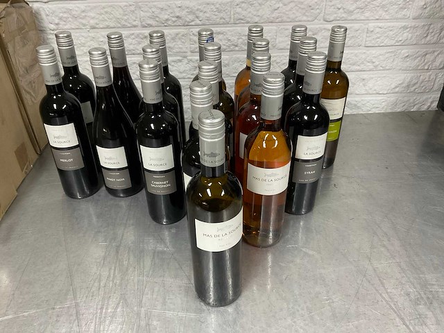 Assorti wijn merlot, pinot noir, cabernet sauvignon, réserve, syrah (20x) - afbeelding 9 van  18