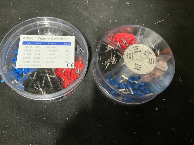 Assortiment adereindhulzen 400st (100x) - afbeelding 1 van  2