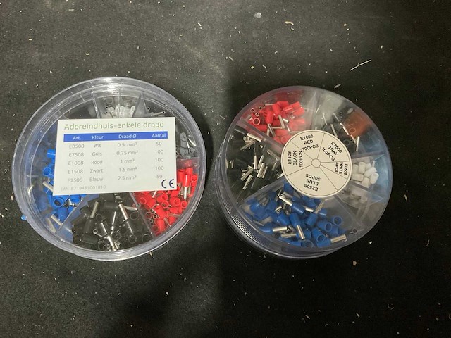 Assortiment adereindhulzen 400st (40x) - afbeelding 1 van  1