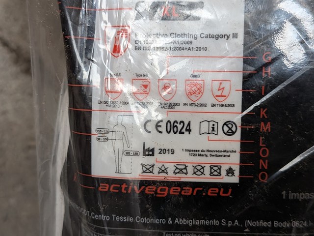Assortiment beschermende uitrusting, active gear, active gear, x551, x571, 2019 - afbeelding 3 van  11