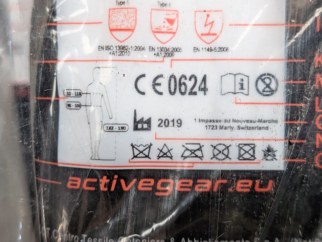 Assortiment beschermende uitrusting, active gear, active gear, x551, x571, 2019 - afbeelding 10 van  11