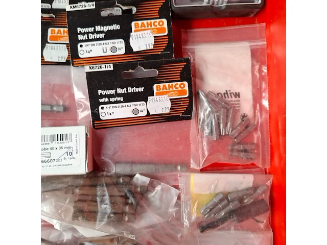 Assortiment bitjes o.a. bahco, bosch - afbeelding 5 van  13