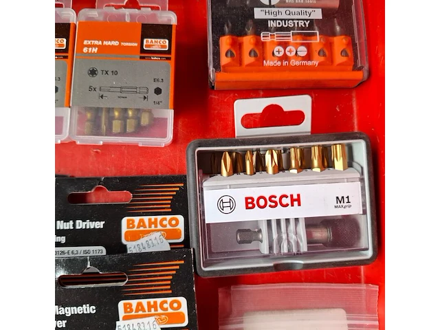 Assortiment bitjes o.a. bahco, bosch - afbeelding 10 van  13