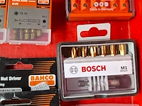 Assortiment bitjes o.a. bahco, bosch - afbeelding 10 van  13