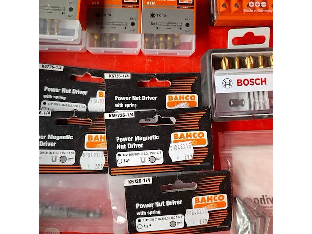 Assortiment bitjes o.a. bahco, bosch - afbeelding 12 van  13
