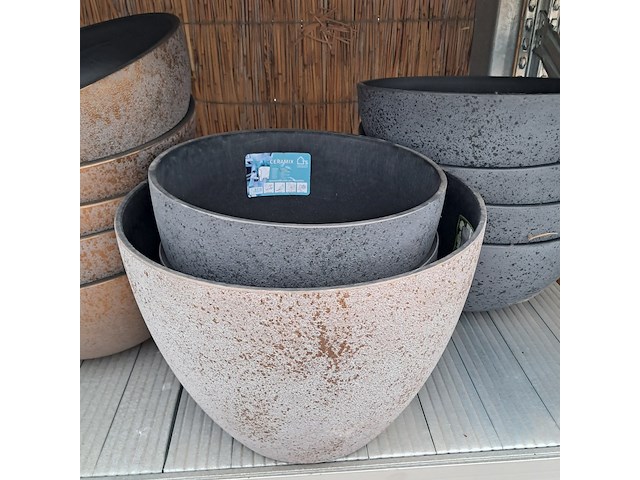 Assortiment bloempotten ts collection - afbeelding 8 van  17