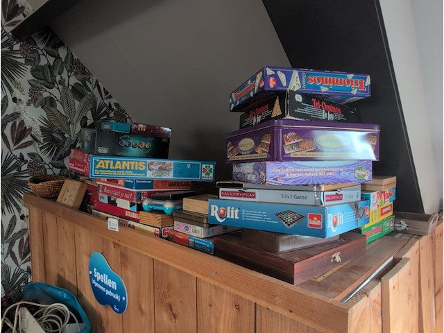 Assortiment bordspellen - afbeelding 4 van  5