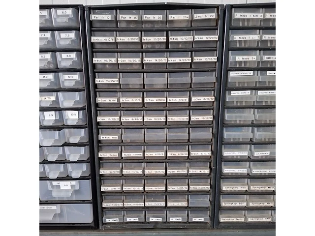 Assortiment boren en frezen - afbeelding 33 van  79