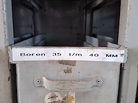 Assortiment boren en ruimers in werkplaatskast - afbeelding 13 van  43