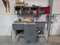 Assortiment boren, frezen en zaagbladen