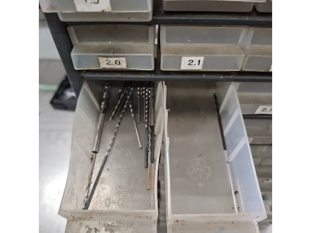 Assortiment boren in 2x assortimentbak - afbeelding 29 van  33