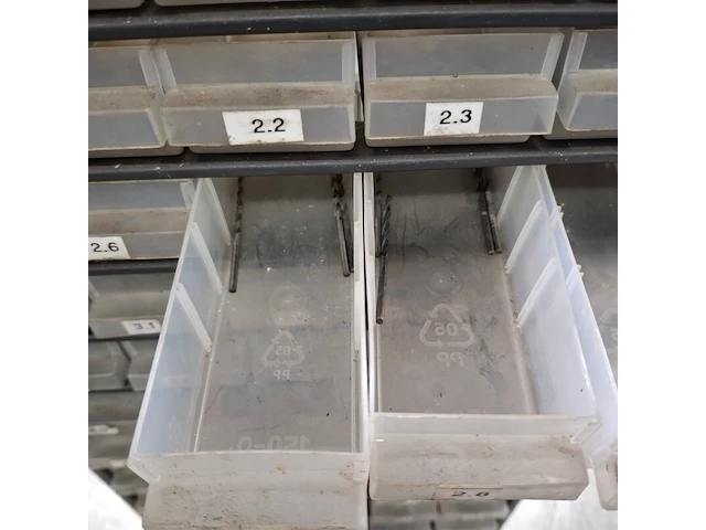 Assortiment boren in 2x assortimentbak - afbeelding 30 van  33