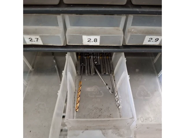 Assortiment boren in 2x assortimentbak - afbeelding 31 van  33