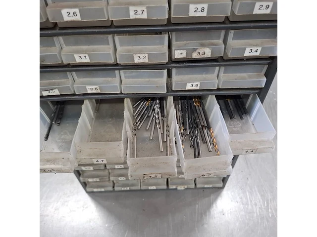 Assortiment boren in 2x assortimentbak - afbeelding 33 van  33