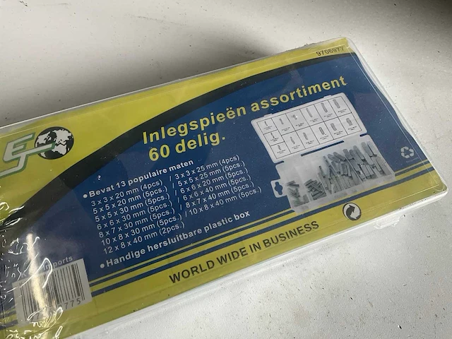 Assortiment doos inlegspien (9x) - afbeelding 2 van  4