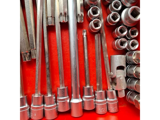 Assortiment dopsleutels o.a. bosch - afbeelding 2 van  12