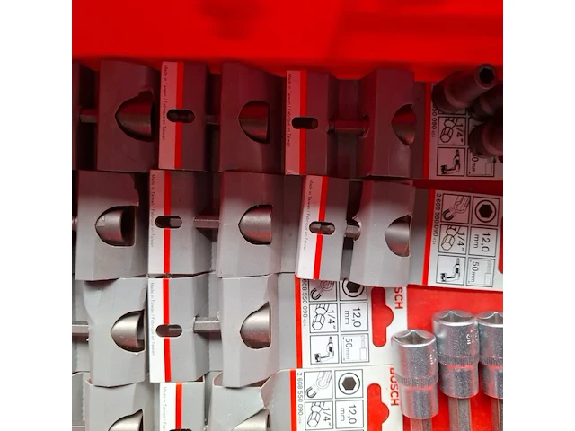 Assortiment dopsleutels o.a. bosch - afbeelding 8 van  12