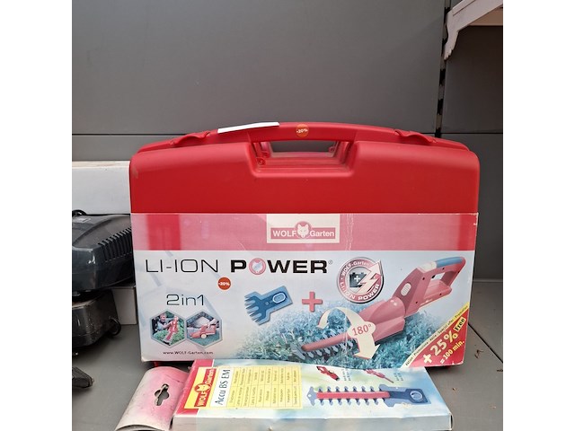 Assortiment elektrisch tuingereedschap o.a. wolf garten - afbeelding 6 van  12