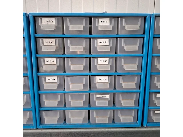 Assortiment engels en metrisch snijplaat toebehoren - afbeelding 5 van  33
