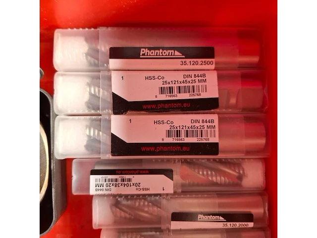 Assortiment frezen, ruimers en boren phantom - afbeelding 2 van  15