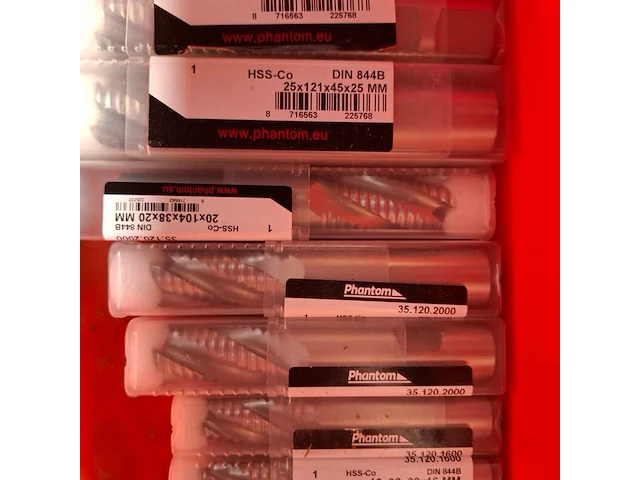 Assortiment frezen, ruimers en boren phantom - afbeelding 3 van  15