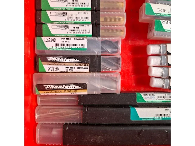 Assortiment frezen, ruimers en boren phantom - afbeelding 12 van  15