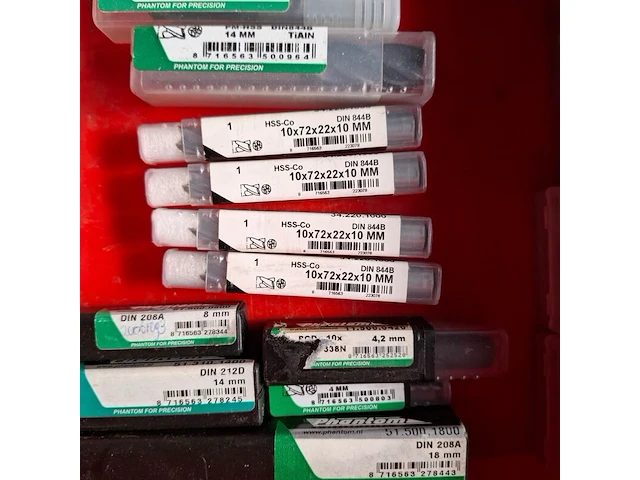 Assortiment frezen, ruimers en boren phantom - afbeelding 13 van  15