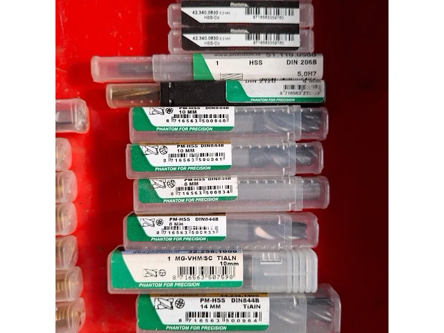 Assortiment frezen, ruimers en boren phantom - afbeelding 14 van  15
