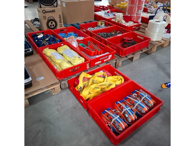 Assortiment hijs en spanmiddelen o.a. kelfort - afbeelding 12 van  19