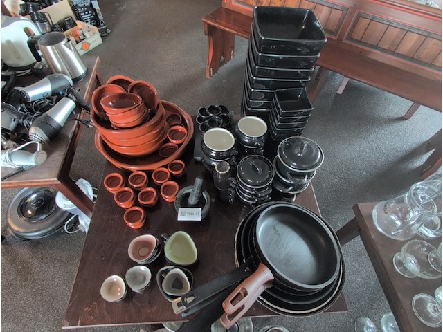 Assortiment horeca bakken, schalen, pannen en potten - afbeelding 1 van  8