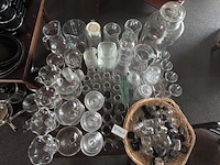 Assortiment horeca dessertschalen, kannen, en divers glaswerk - afbeelding 2 van  7