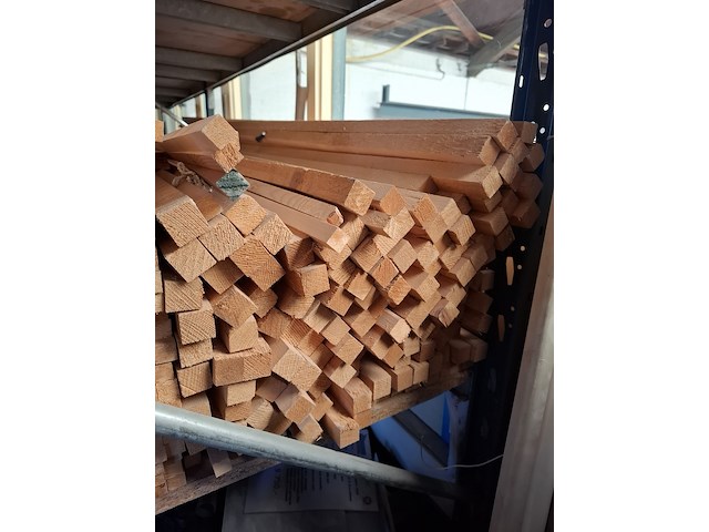 Assortiment houten latten - afbeelding 4 van  5