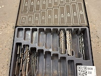 Assortiment ijzerboren in koffer - afbeelding 1 van  3