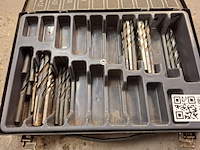 Assortiment ijzerboren in koffer - afbeelding 2 van  3