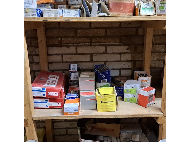 Assortiment ijzerwaar in 3x stellingvak - afbeelding 6 van  21