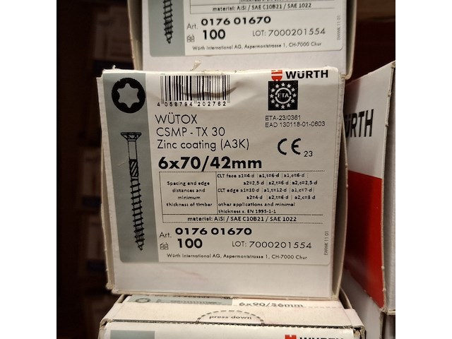 Assortiment ijzerwaar in 3x stellingvak - afbeelding 21 van  21