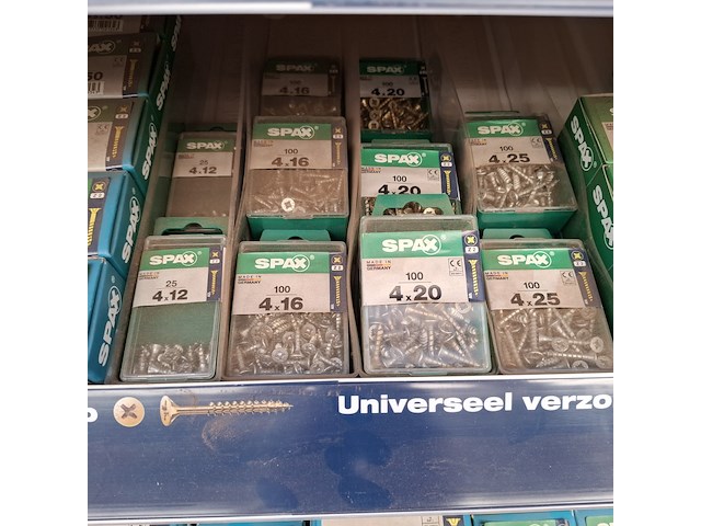 Assortiment ijzerwaren spax - afbeelding 4 van  47